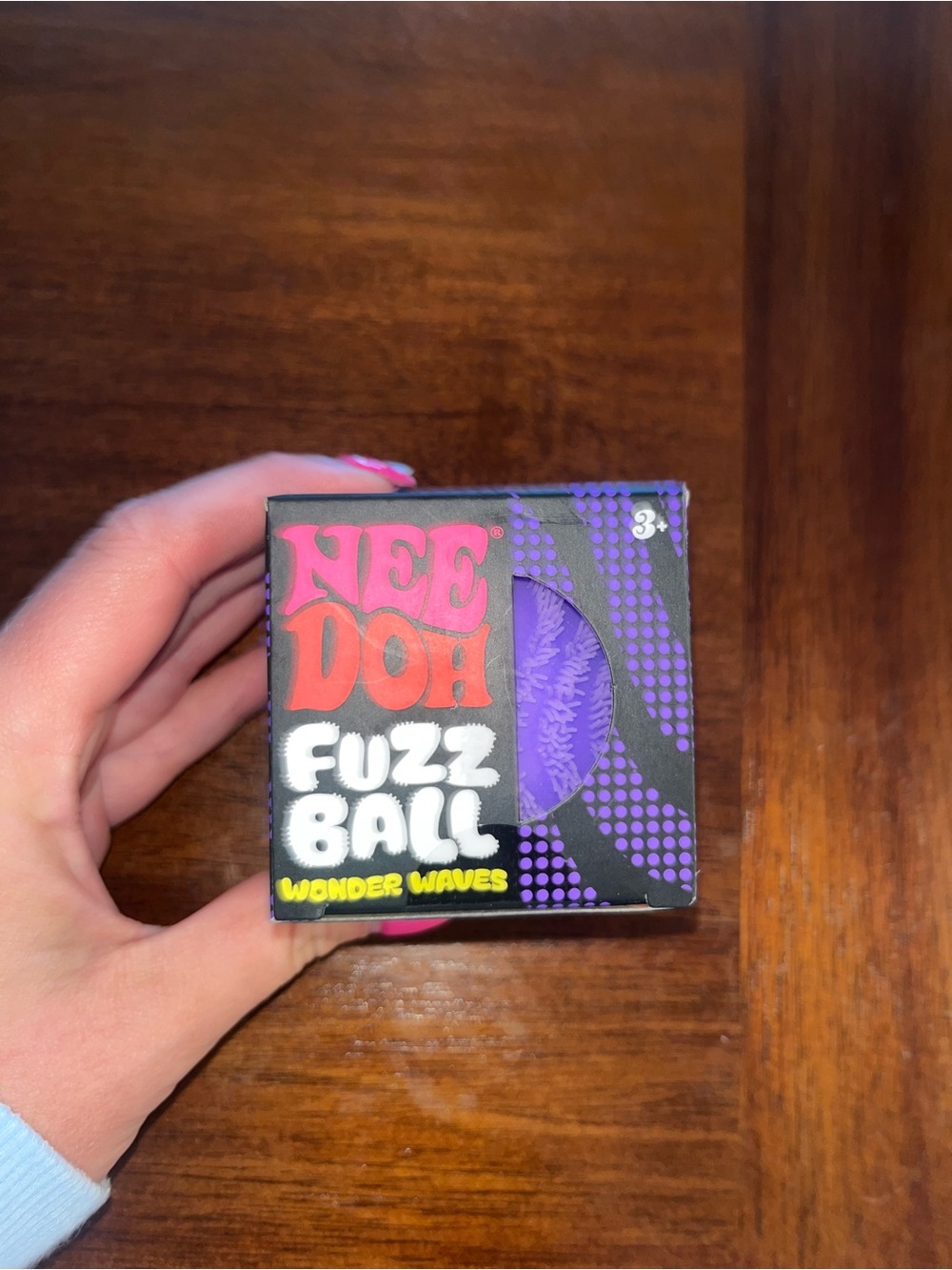 Fuzz Ball Wonder Waves - Purple Needoh